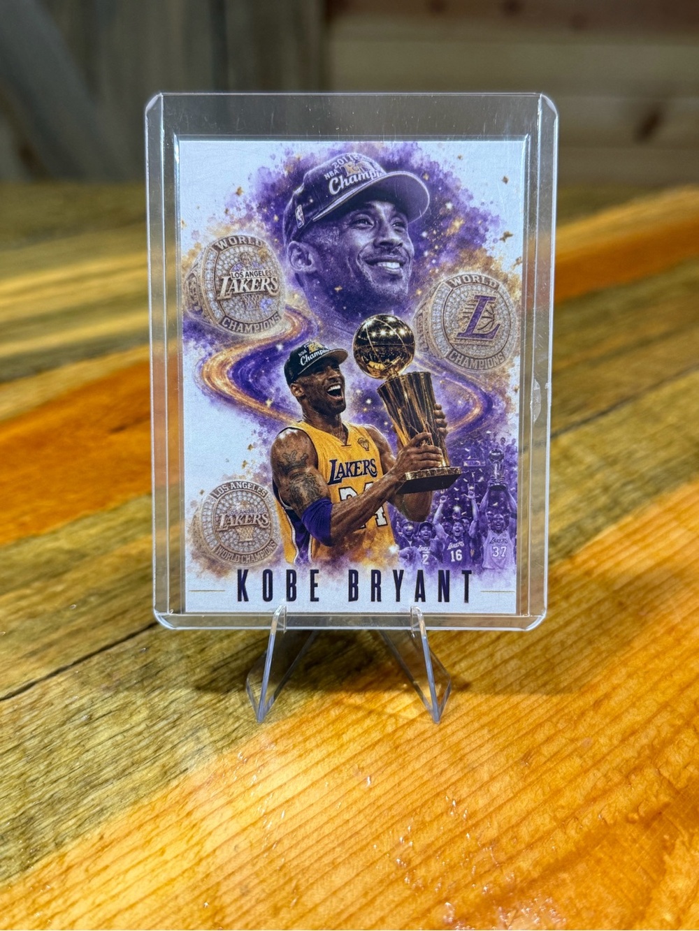 Kobe Bryant Los Angeles Lakers Custom Basketball Card